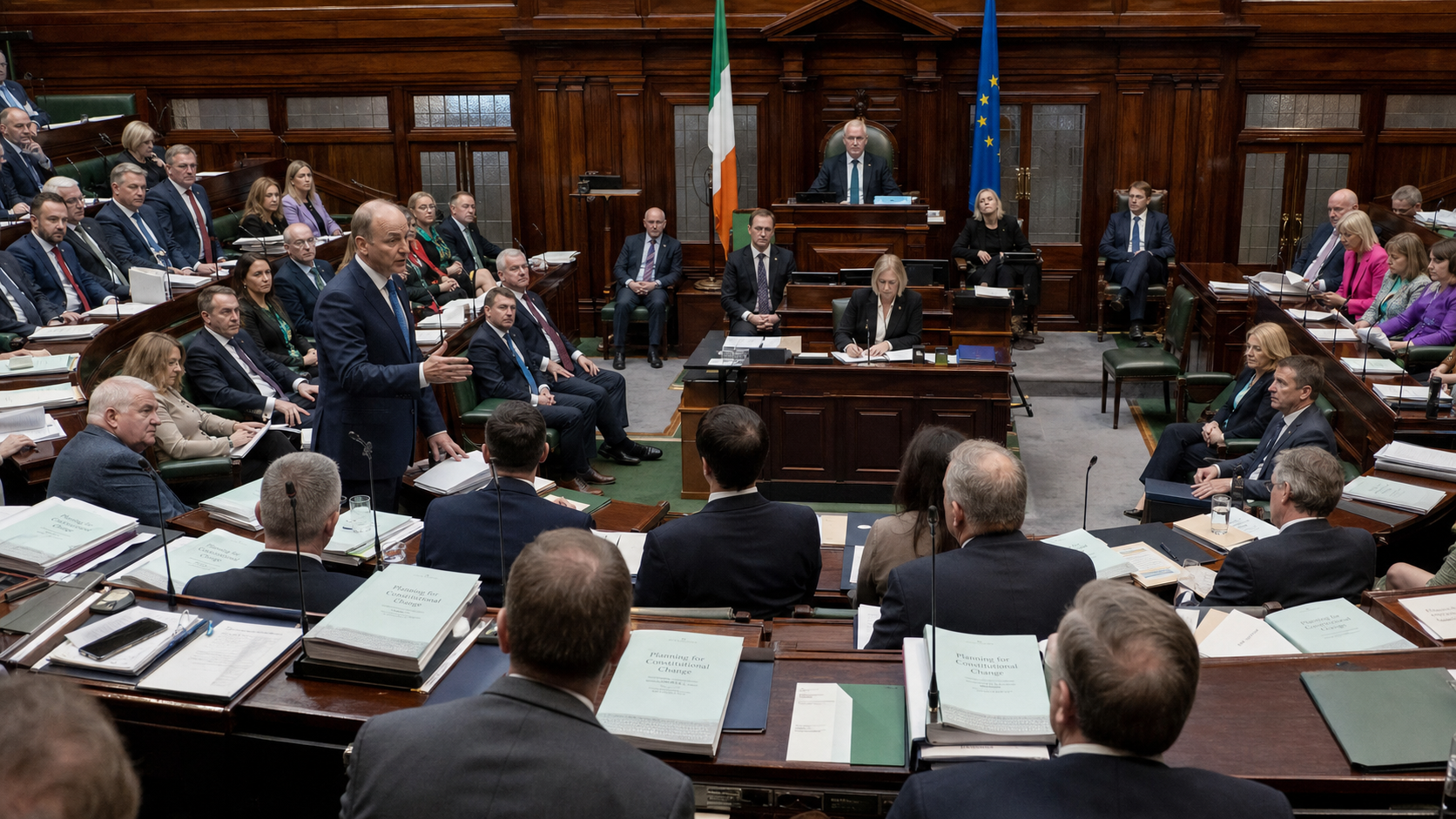 Sinn Féin's Constitutional Change Bill Defeated as Government Rejects 'Arbitrary Timelines' for Unity