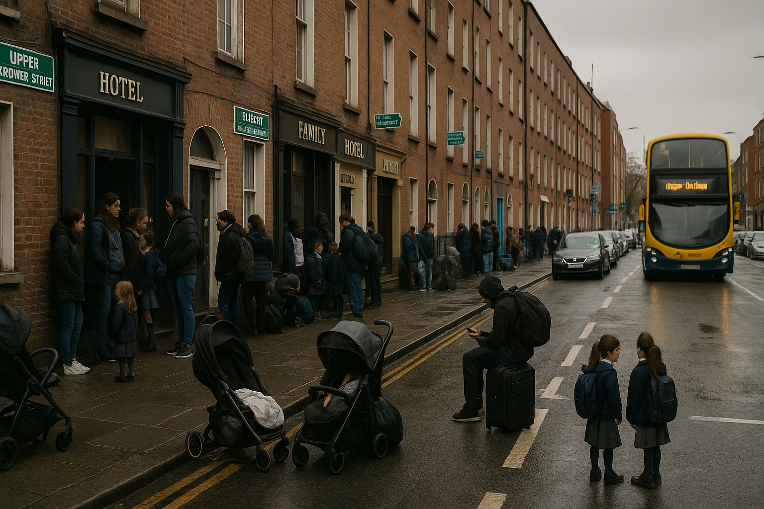 Ireland's Housing and Homelessness Crisis Deepens as One in Ten Homeless Live on Single Dublin Street