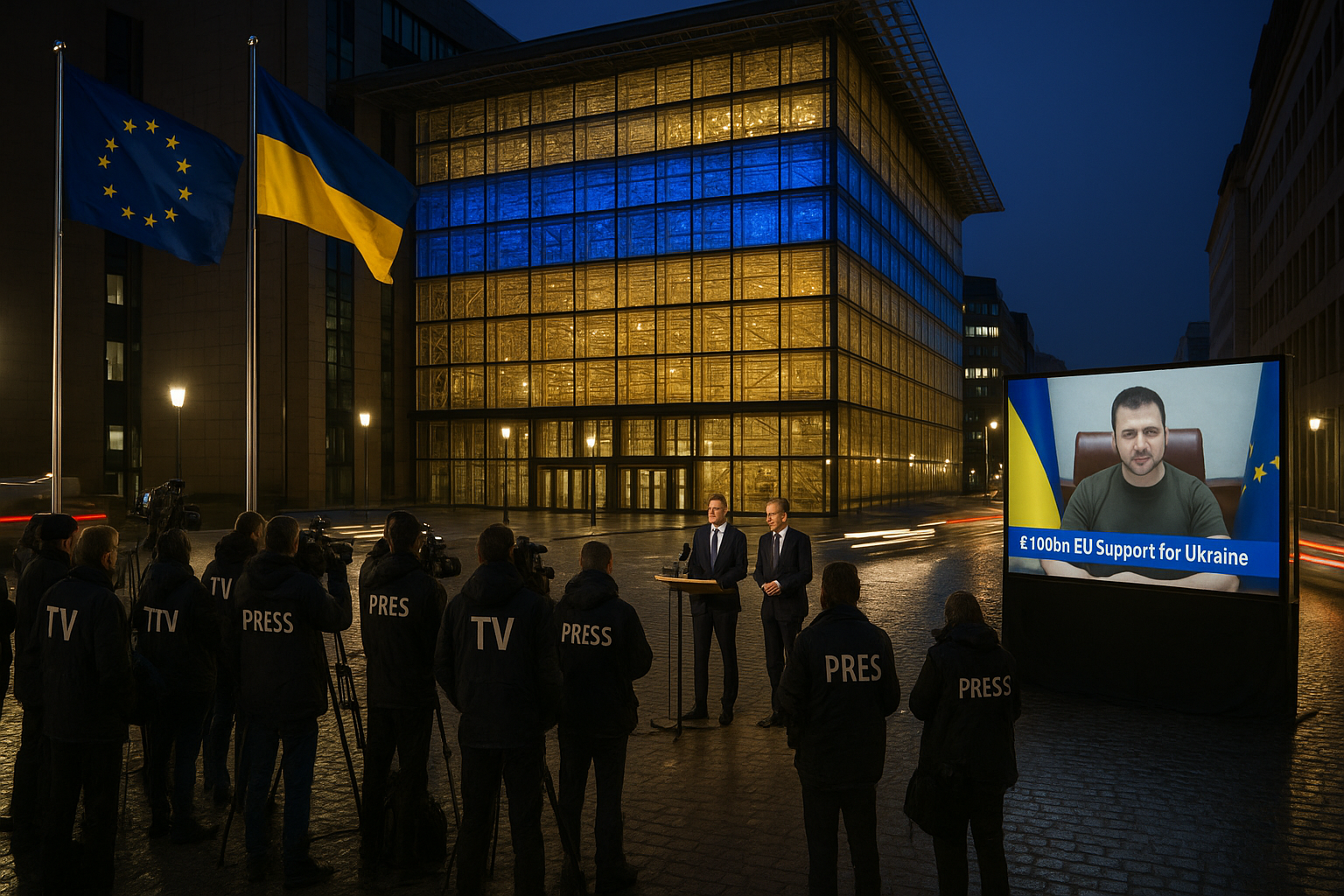 Ukraine to Receive €100 Billion EU Lifeline After Hungary Drops Veto