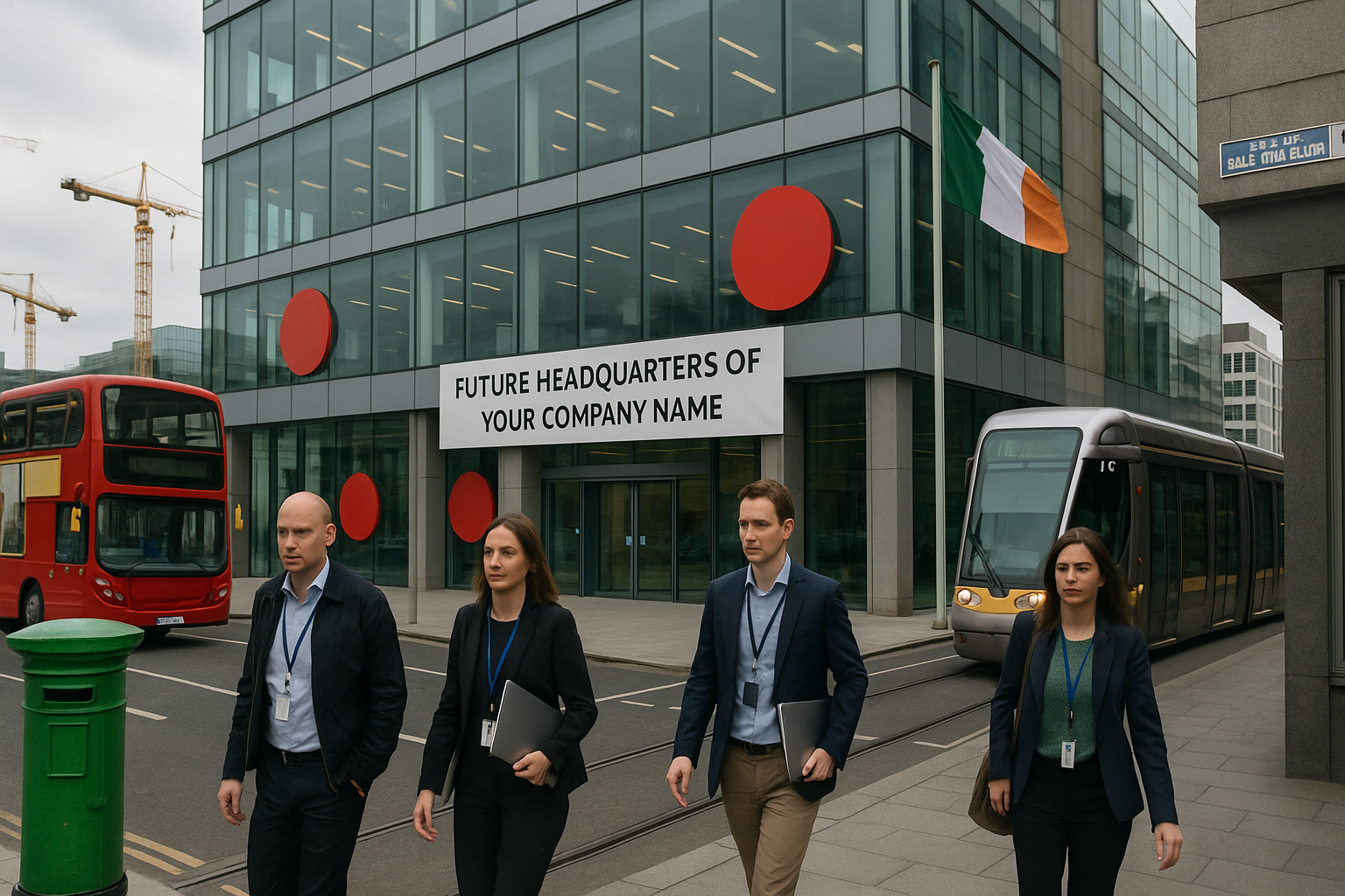 Vodafone Ireland Announces EUR 360 Million Investment and New Dublin Headquarters