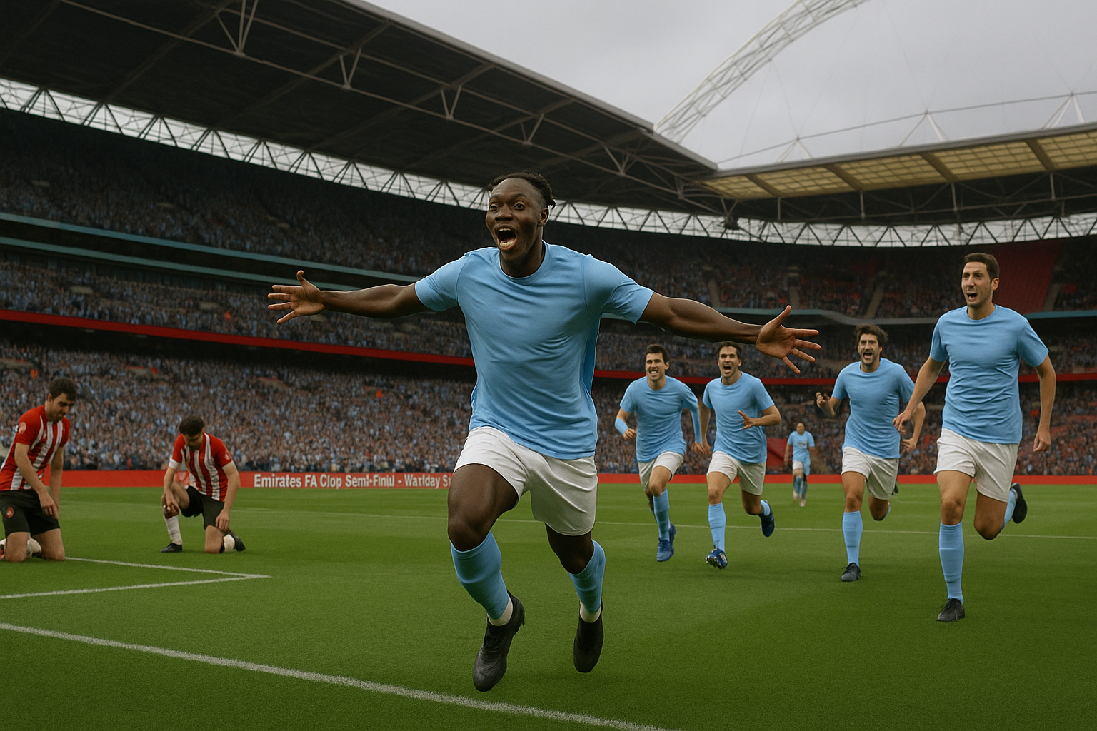 Manchester City Reach FA Cup Final After Late Comeback — Chelsea Face Leeds at Wembley Today