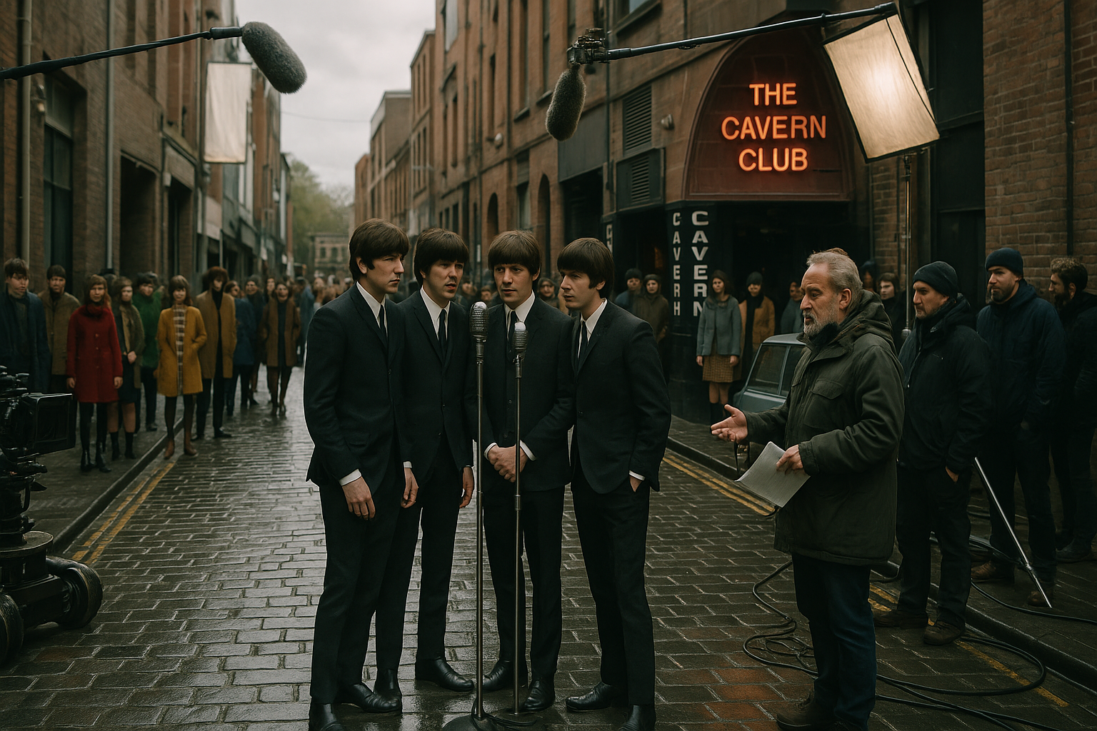 Sam Mendes' Beatles Films: First Images Revealed as Production Continues