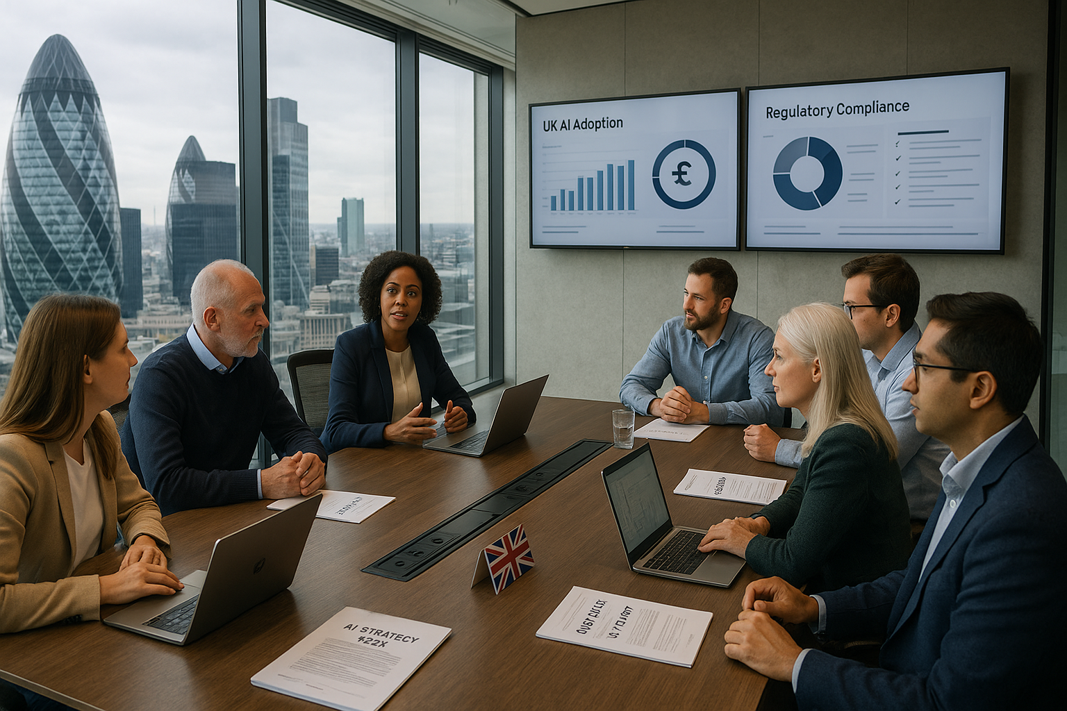 UK AI Adoption Surges as Businesses Navigate New Regulatory Landscape