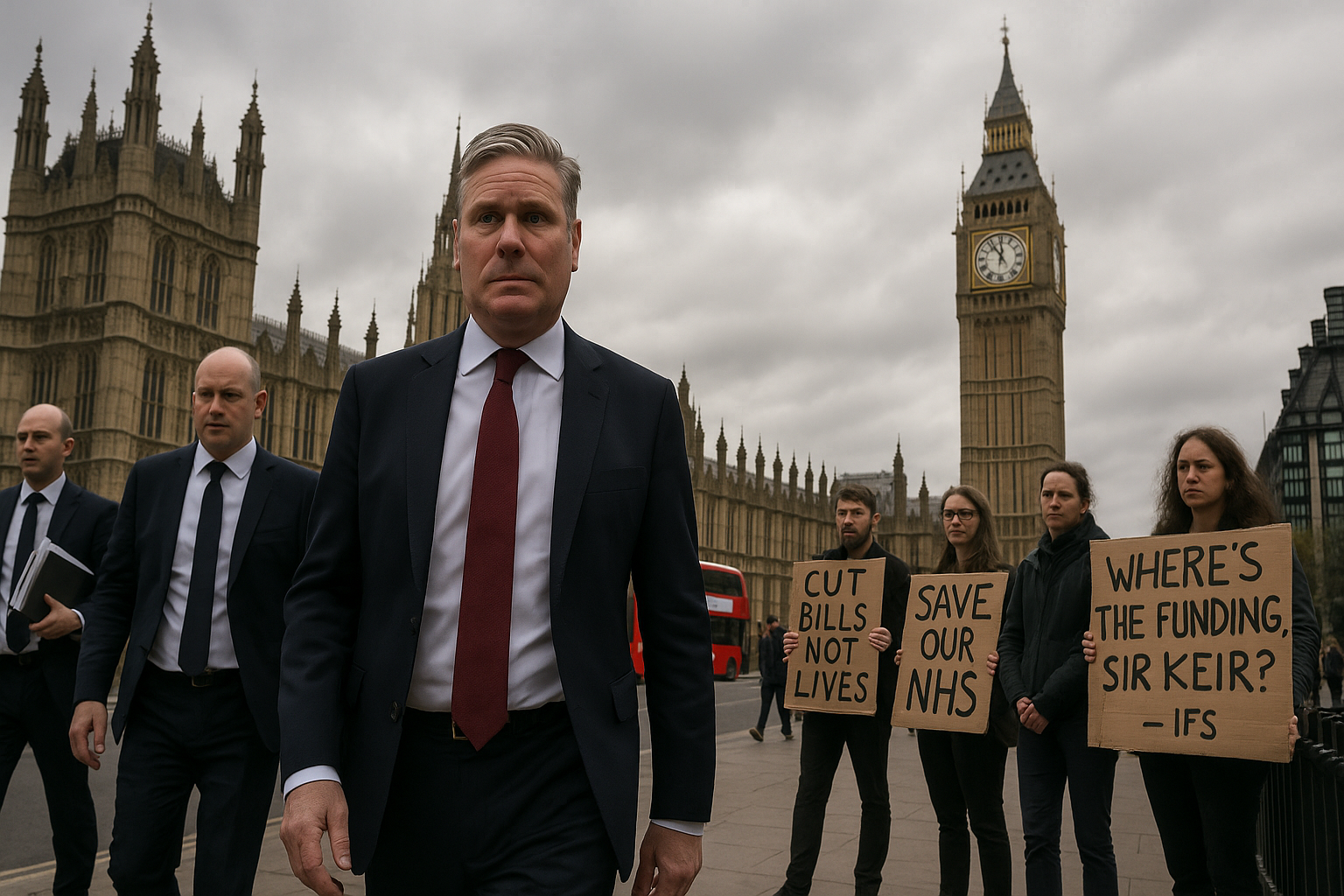 Starmer's Cost of Living 'Reset' Faces Scepticism as NHS Pressures Mount