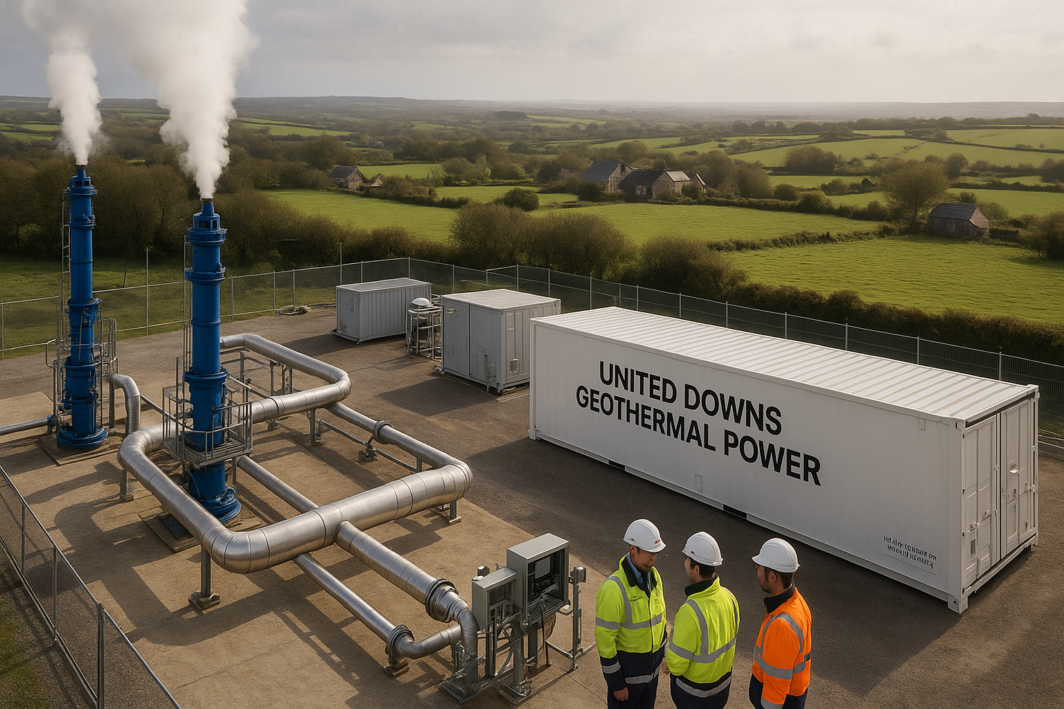 UK's First Geothermal Power Plant Goes Live in Cornwall, Powering 10,000 Homes