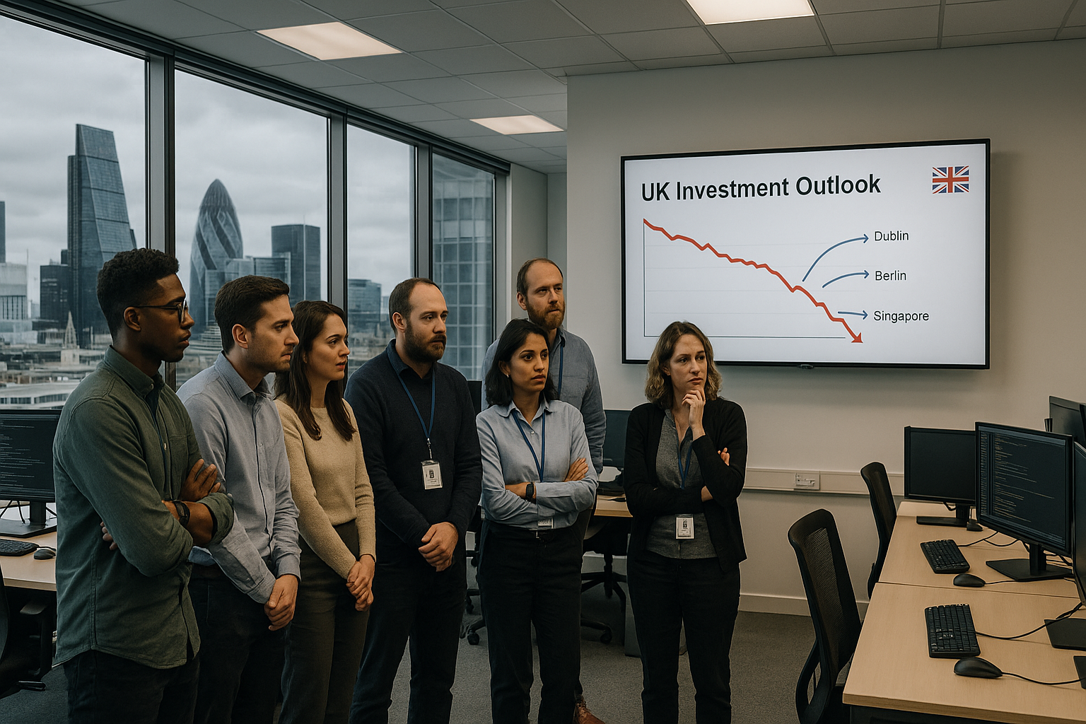 UK Tech Sector Sounding Alarm: 45% of Firms Consider Relocating as Confidence Gap Widens