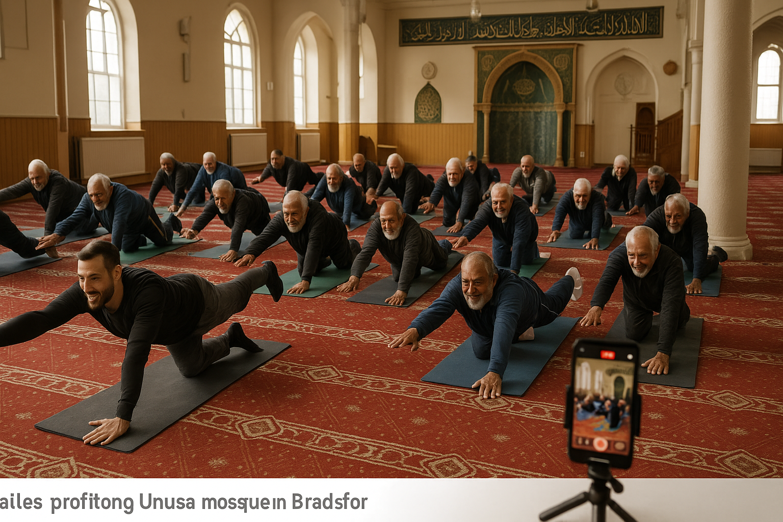 Bradford Mosque's Pilates Class for Men Over 50 Goes Viral with Two Million TikTok Views