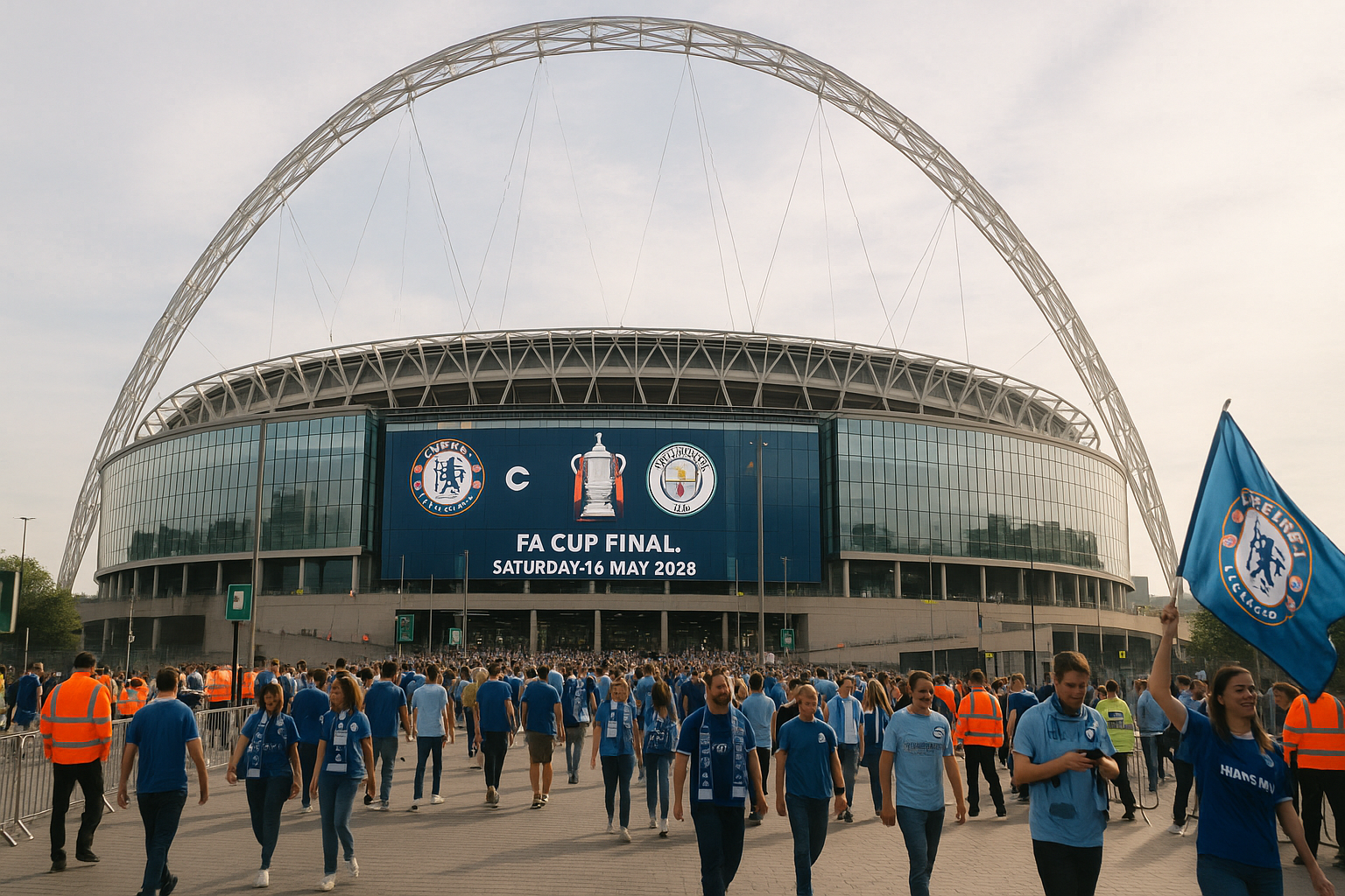 FA Cup Final Set: Chelsea Face Manchester City at Wembley on May 16 in Historic First Meeting