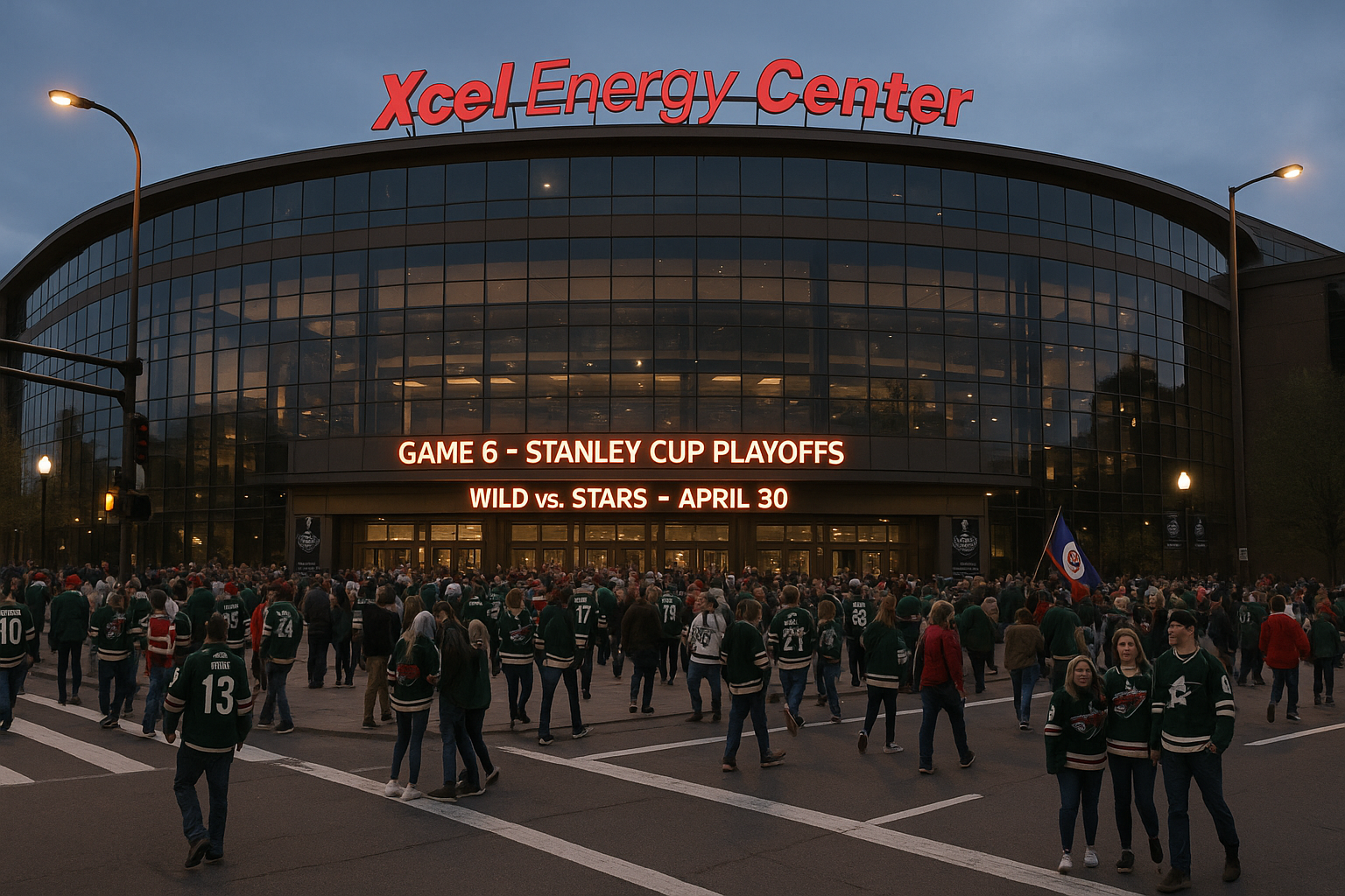 Minnesota Wild Lead Dallas Stars 3-2, One Win from Second Round as Game 6 Looms at Xcel Energy Center