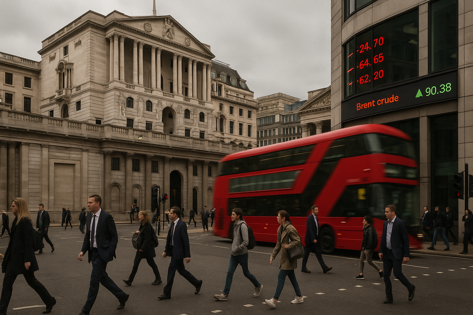 Bank of England Holds Interest Rates at 3.75% as Oil Price Shock Threatens UK Economy