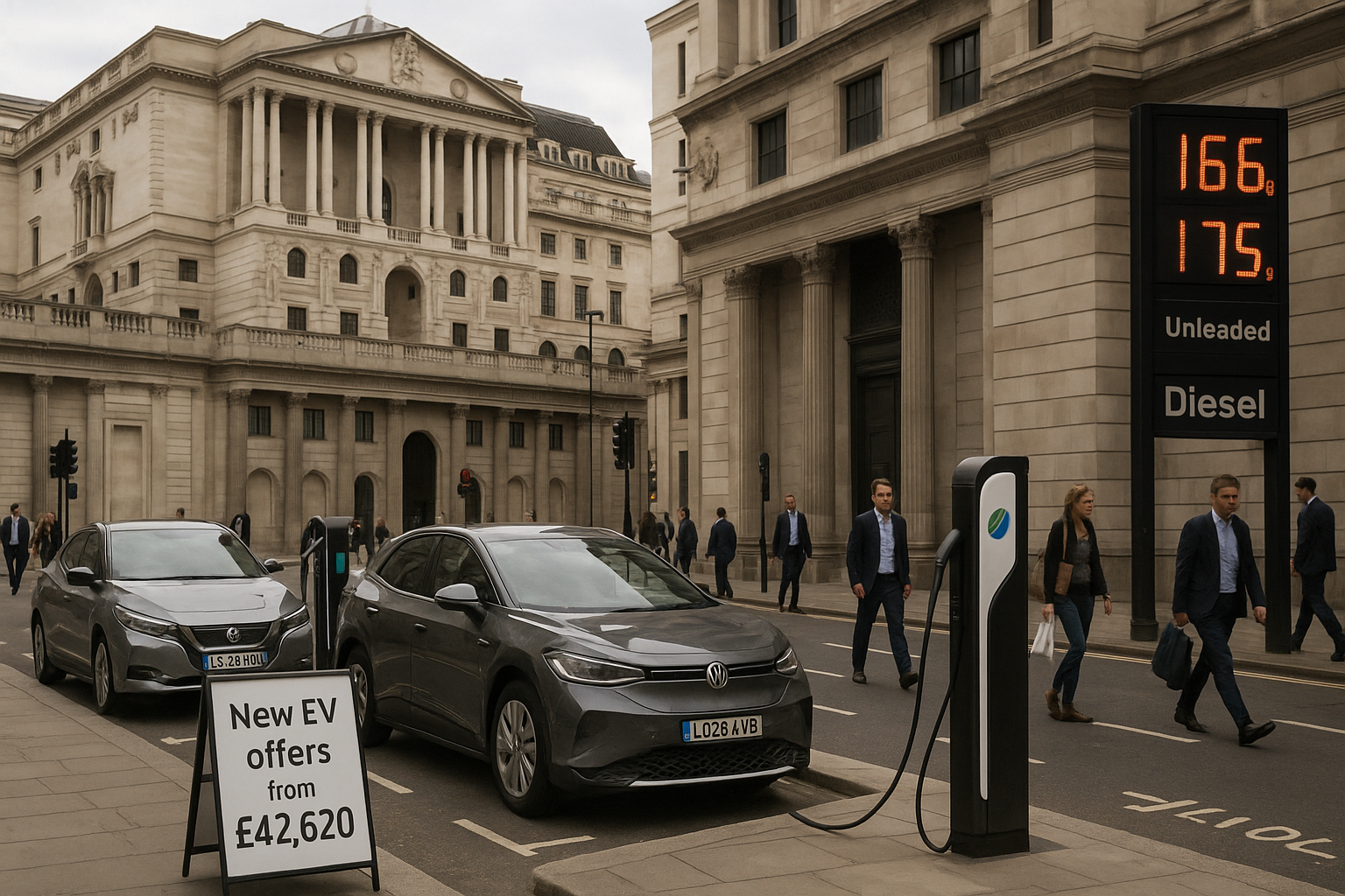 Electric Vehicles Now Cheaper Than Petrol Cars in UK for First Time