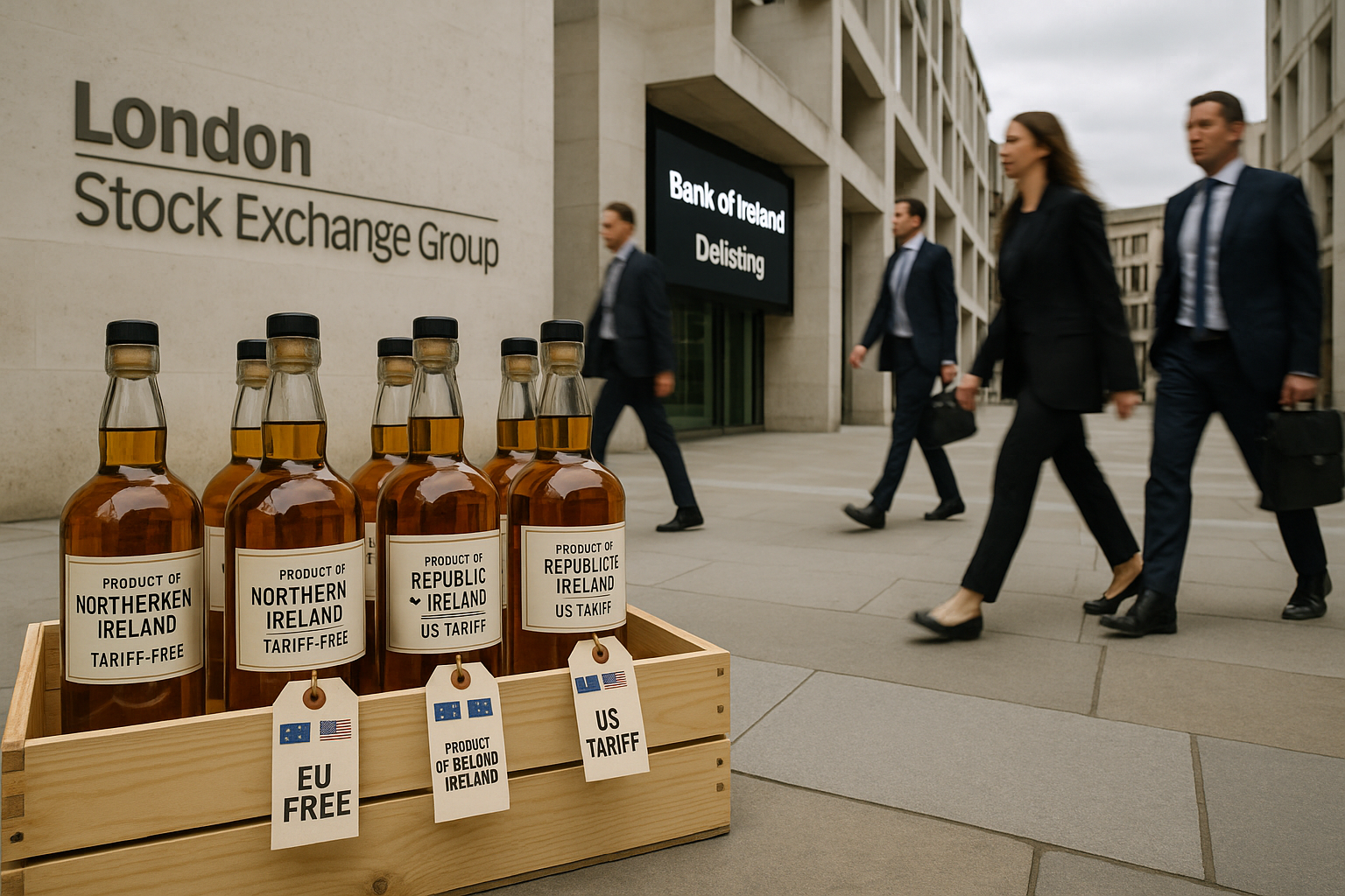 Bank of Ireland Reaffirms Guidance as Whiskey Tariff Split Hits Republic