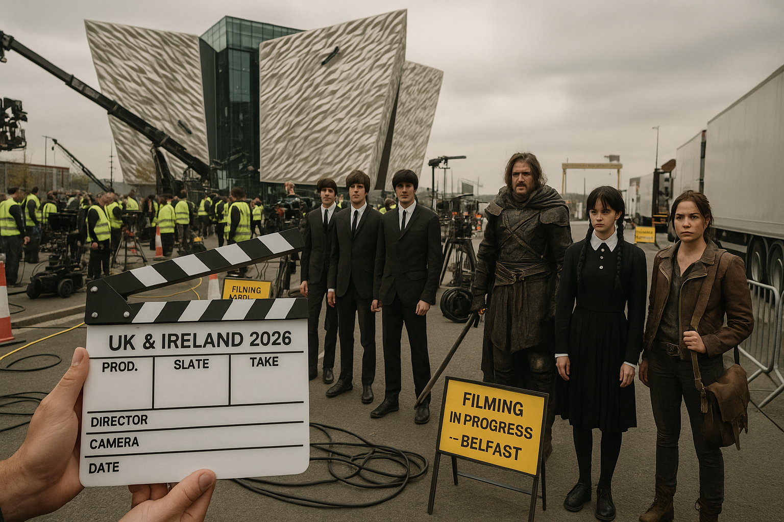 Blockbuster Film and TV Productions Surge Across the UK and Ireland