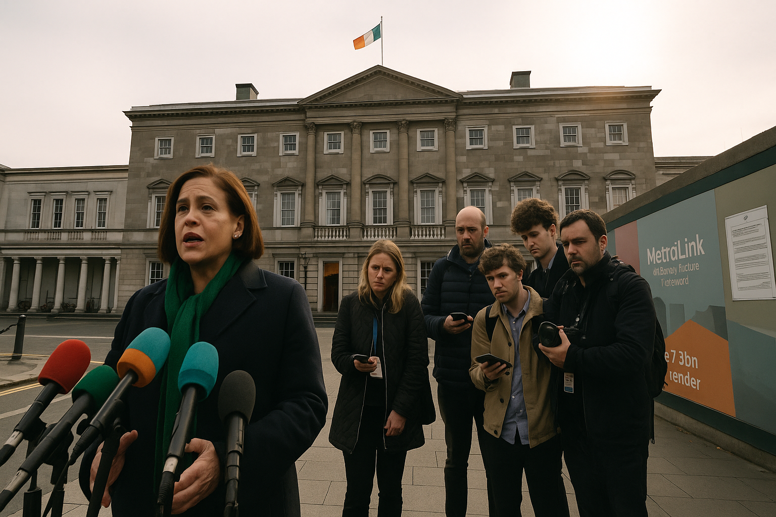 Dublin's Future Takes Shape with €7.3bn MetroLink Tender as Political Tensions Simmer