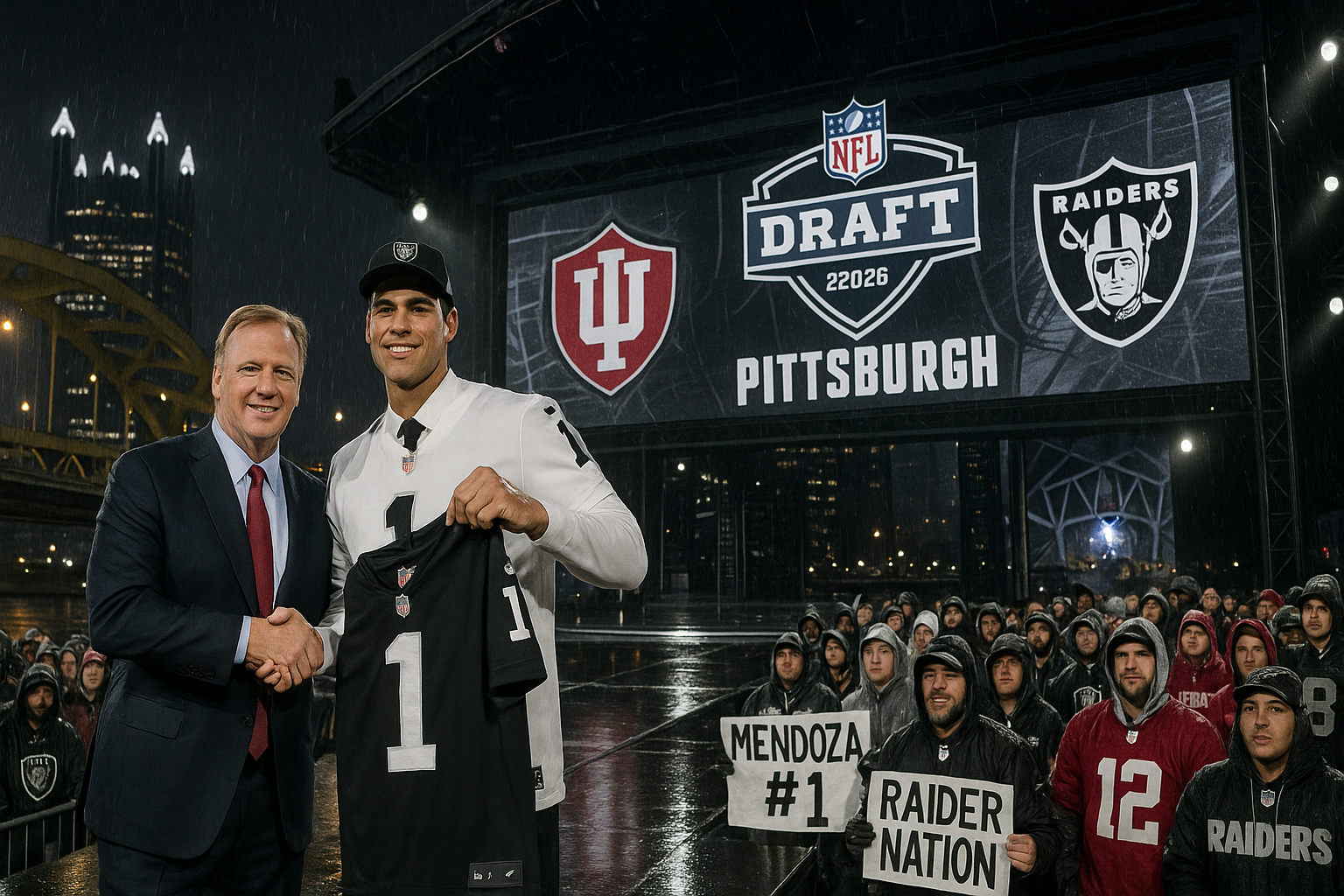 Fernando Mendoza Goes First Overall as Raiders Select Heisman Winner in 2026 NFL Draft