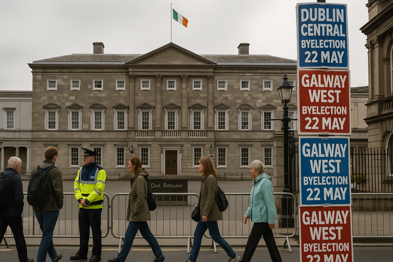 Dublin Central and Galway West Byelections Set for 22 May as Candidate Lists Confirmed