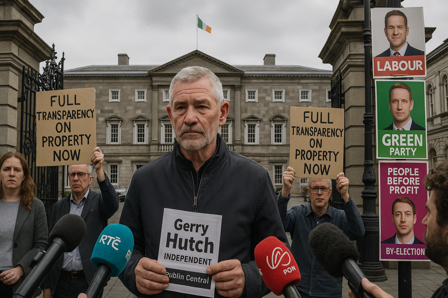 Gerry Hutch's Byelection Bid Sparks Transparency Row Over Hidden Property Assets