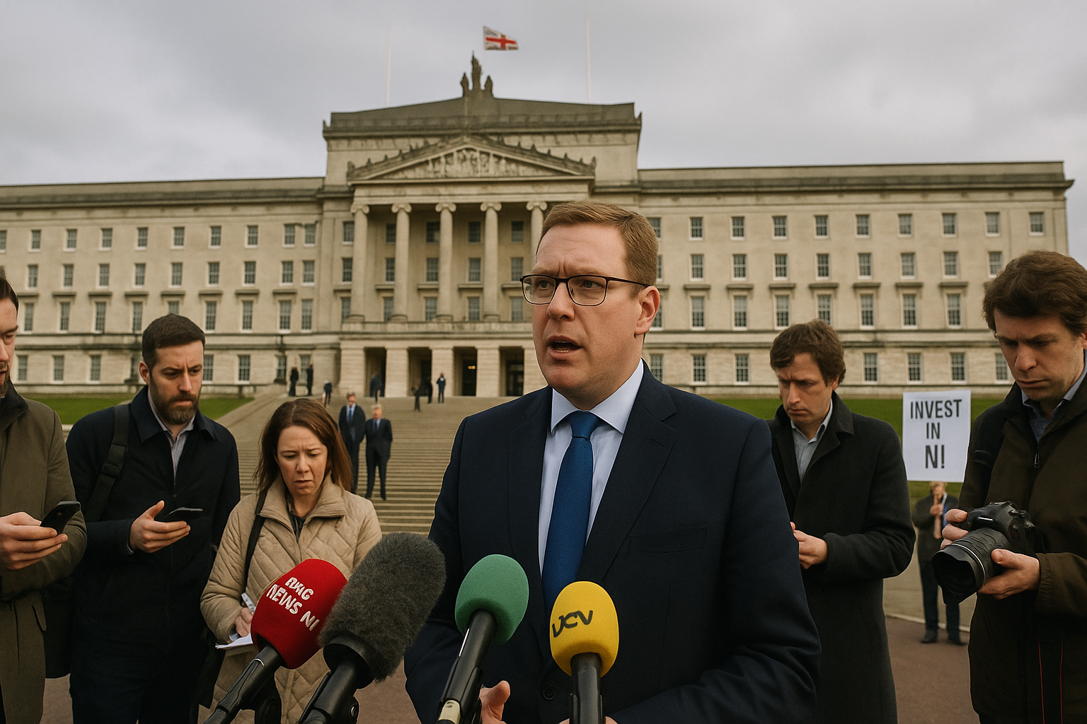 Stormont Row Erupts as 300 Jobs Lost After Sinn Féin Meeting Collapsed Cantor Fitzgerald Deal