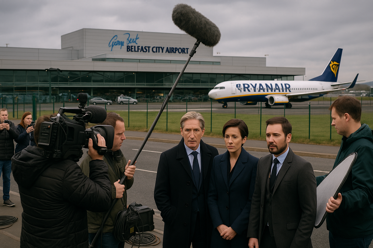 Line of Duty Cast Spotted Filming Near Belfast City Airport Sparking New Series Hopes