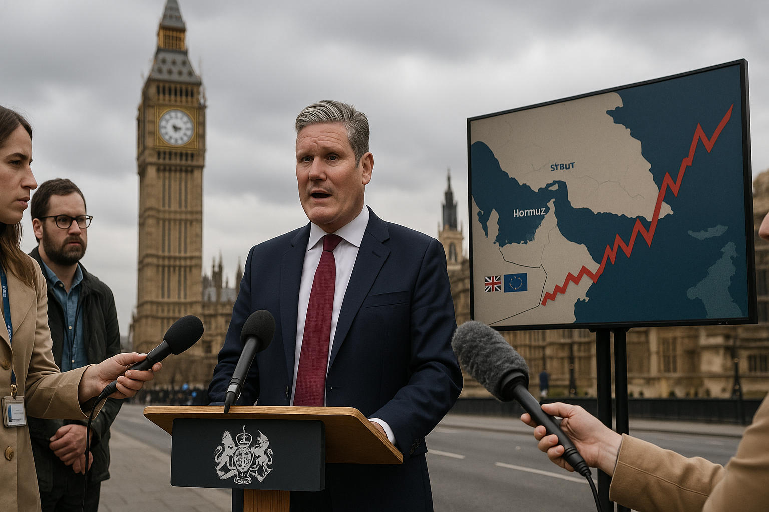 Starmer Joins European Push for Strait of Hormuz Naval Presence as Iran Crisis Hits UK Economy