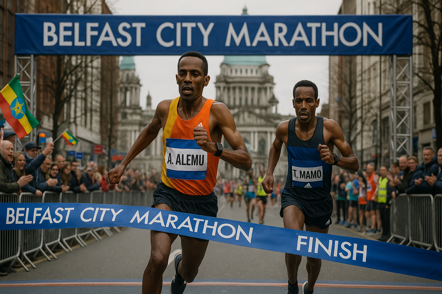 Belfast City Marathon Delivers Nail-Biting Finish as 24,000 Runners Take to the Streets