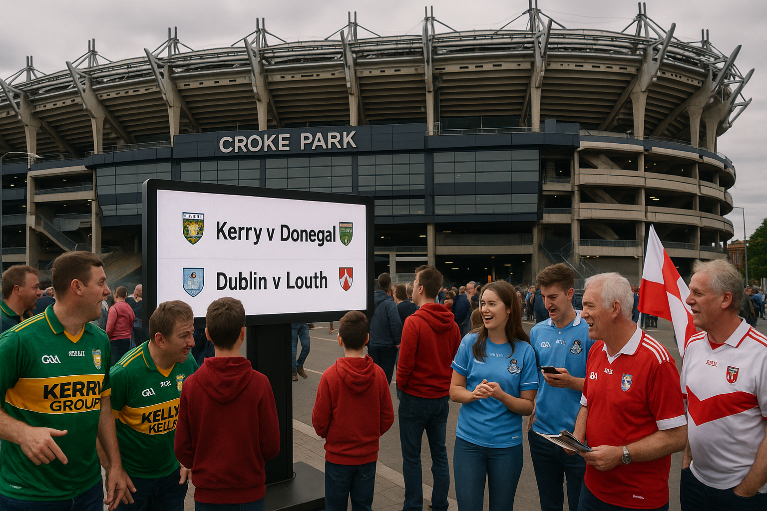 Kerry to Face Donegal in All-Ireland Football Championship Blockbuster as Draw Made