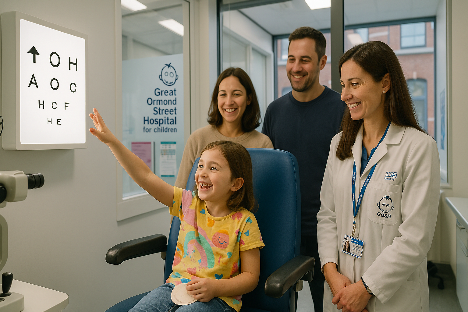 Gene Therapy Restores Sight of Six-Year-Old Girl in Landmark GOSH Study
