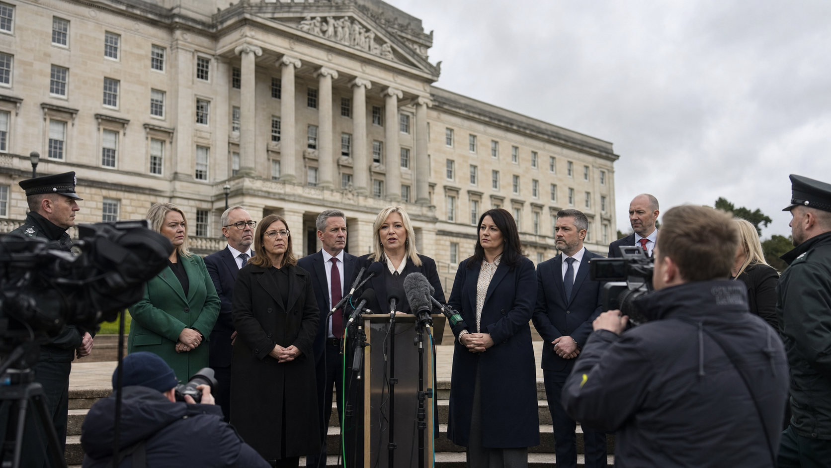 NI Executive Issues Unified Condemnation of Belfast Violence as Stormont Leaders Demand Calm