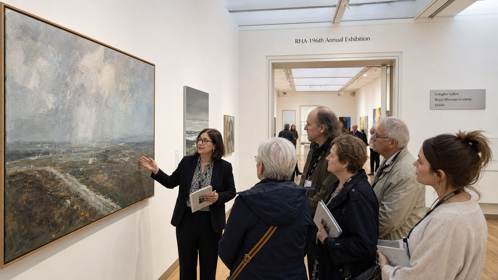 RHA Annual Exhibition Continues in Dublin with Guided Art Tour as Irish Visual Arts Season Peaks