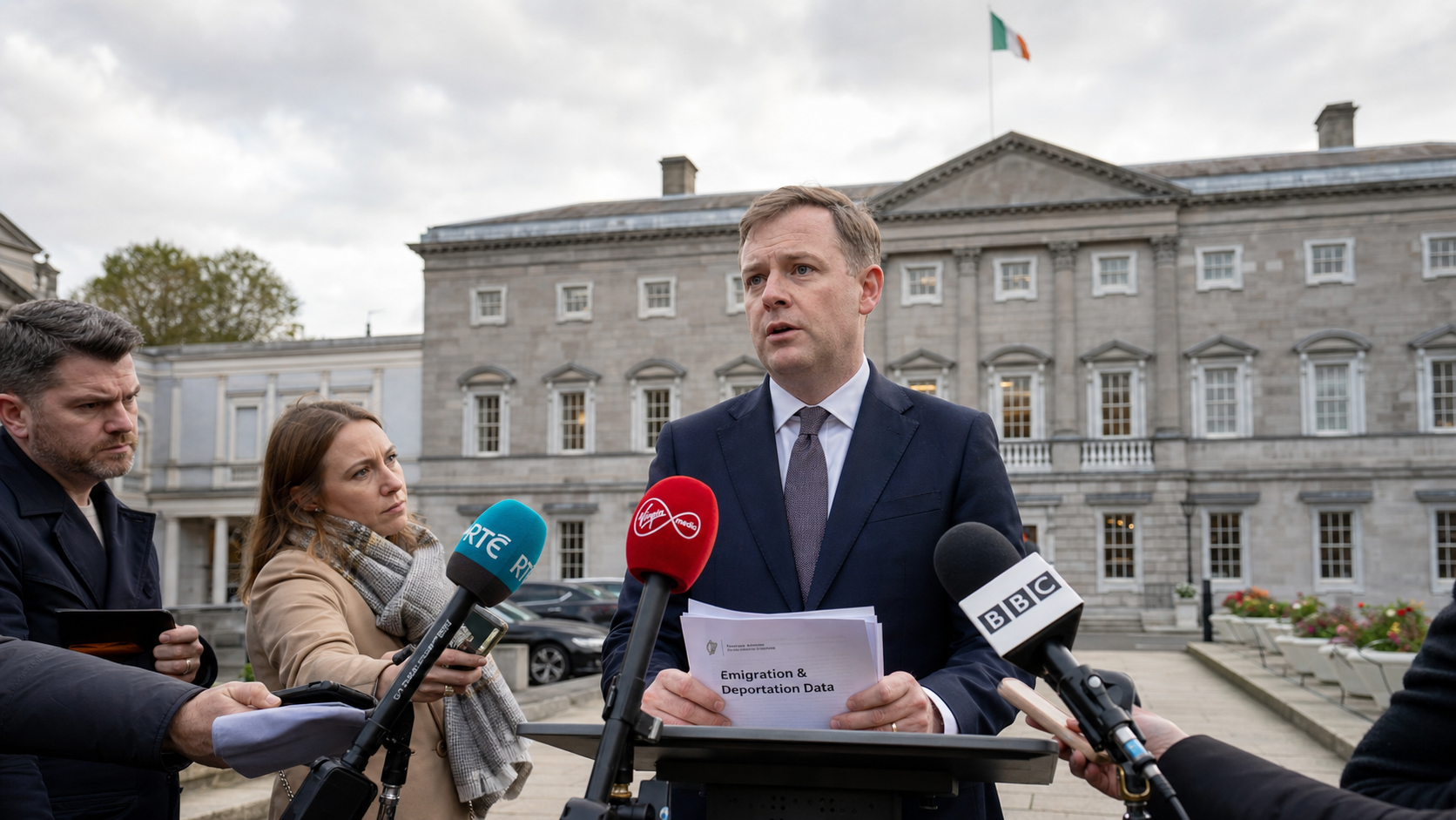 Irish Deportations Surge 272% as Diaspora Minister Warns of Mental Health Crisis Among New Emigrants