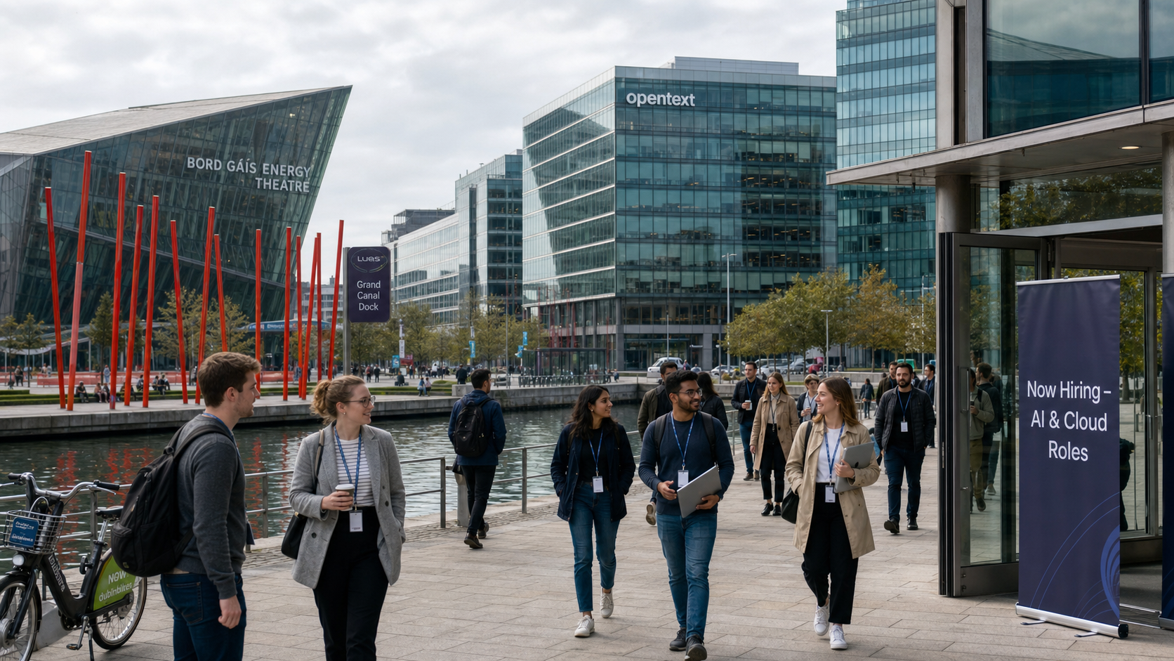 OpenText Creates 400 Irish Jobs Over Three Years as Dublin Cements Position as European AI Hub