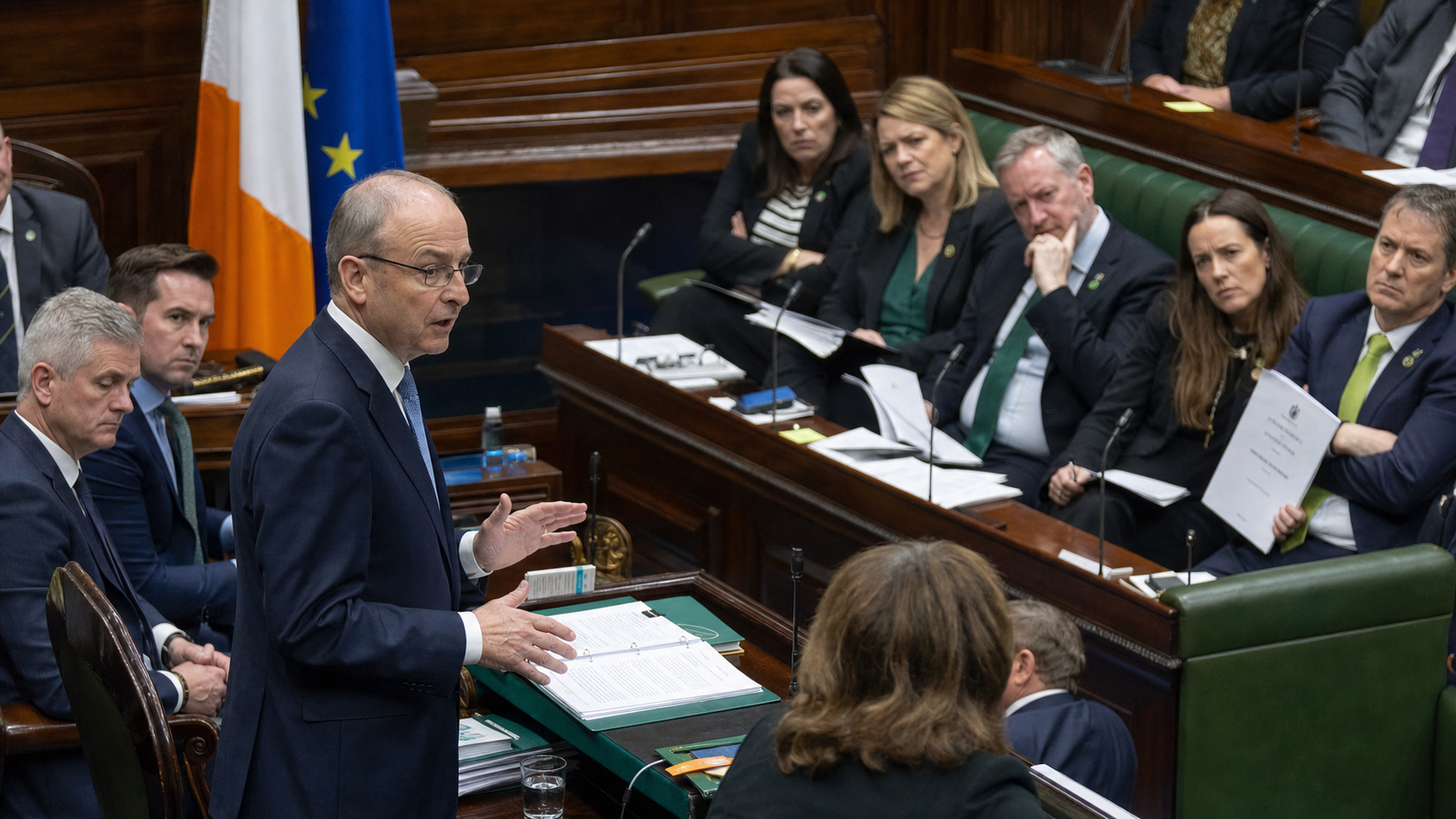 Occupied Territories Bill Row: Taoiseach Defends Decision to Exclude Services as Opposition Cries Foul