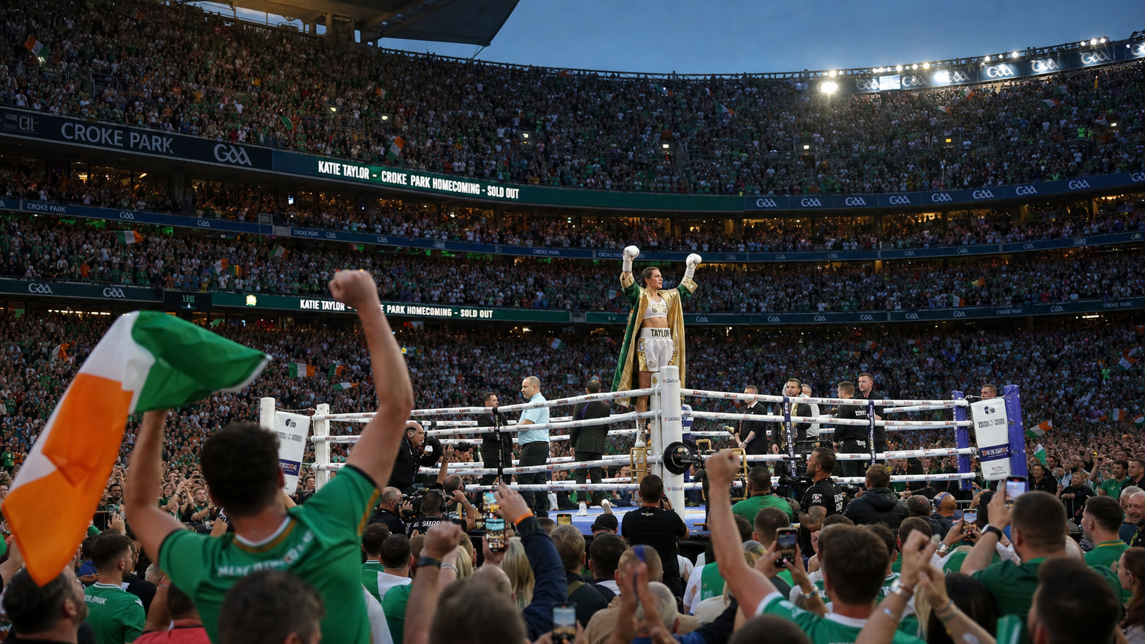 Katie Taylor's Croke Park Homecoming Fight Sells Out as 82,000 Tickets Snapped Up in Hours