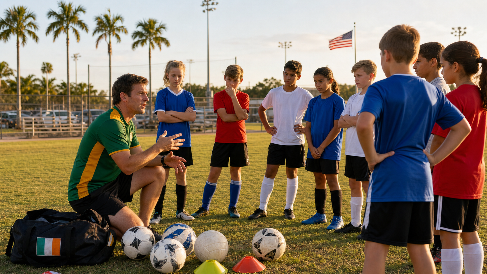 Donegal Soccer Coach Brings GAA Values to Youth Football in Florida as Irish Diaspora Shapes American Sport