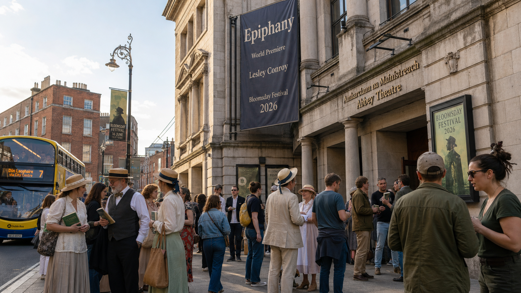 Bloomsday 2026: Dublin Animates with Joyce Celebrations as Lesley Conroy's 'Epiphany' Premieres