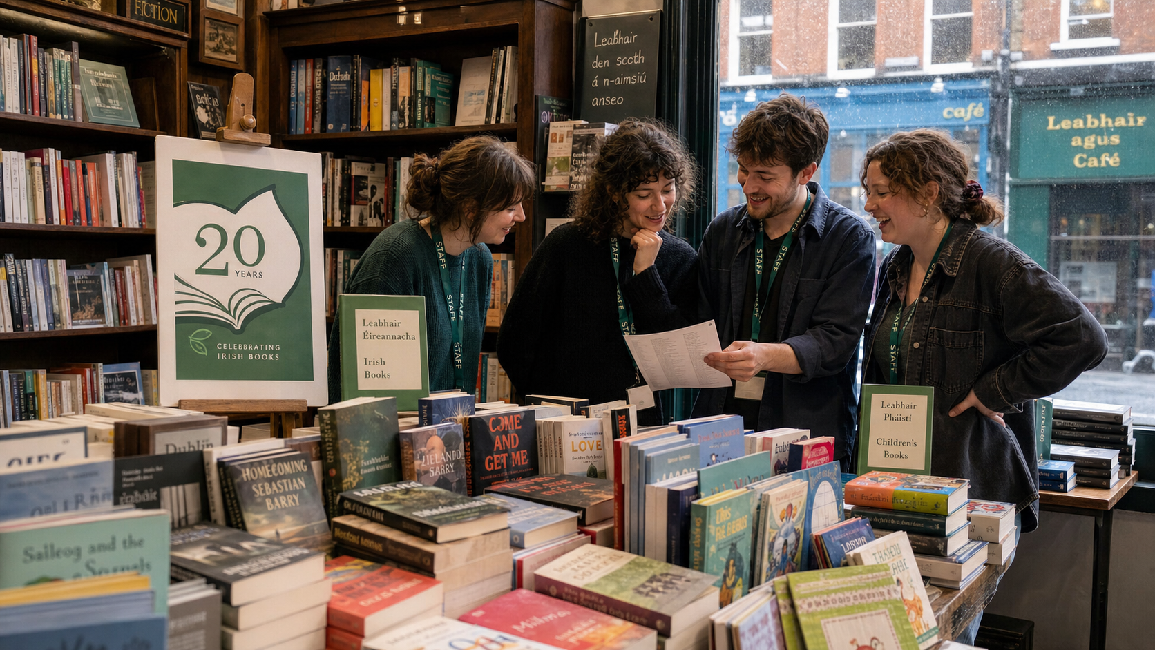 An Post Irish Book Awards Marks 20th Anniversary with List of 60 Best Irish Titles as Booksellers Vote for the Ages