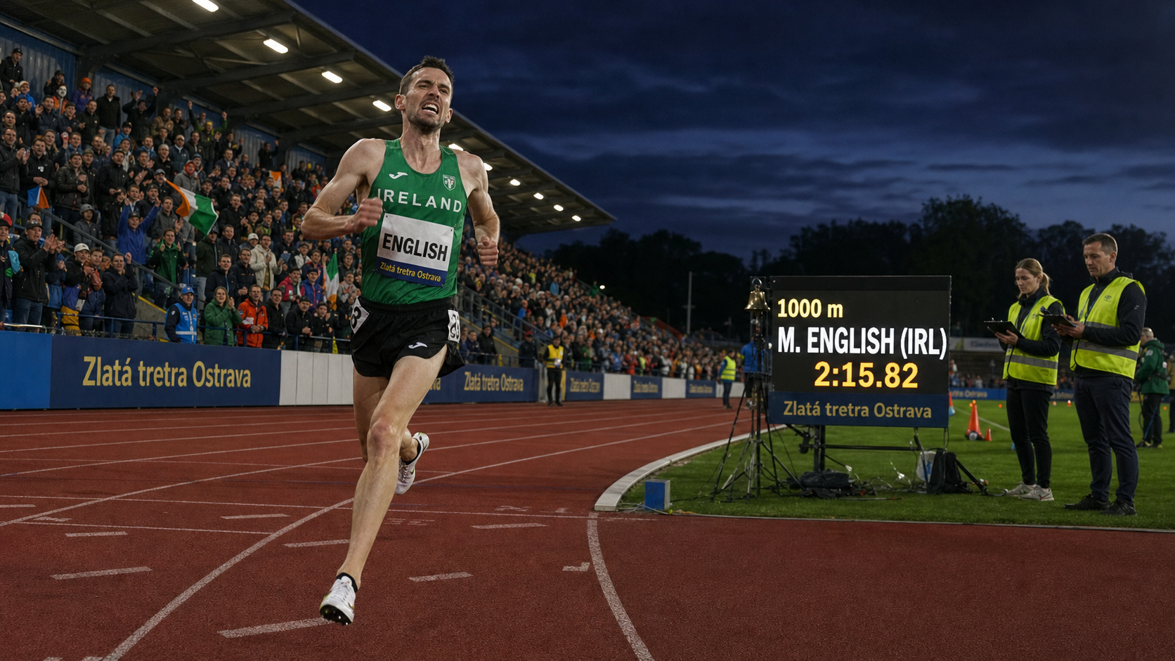 Mark English Smashes Irish 1,000m Record at Ostrava Golden Spike in Career-Defining Performance