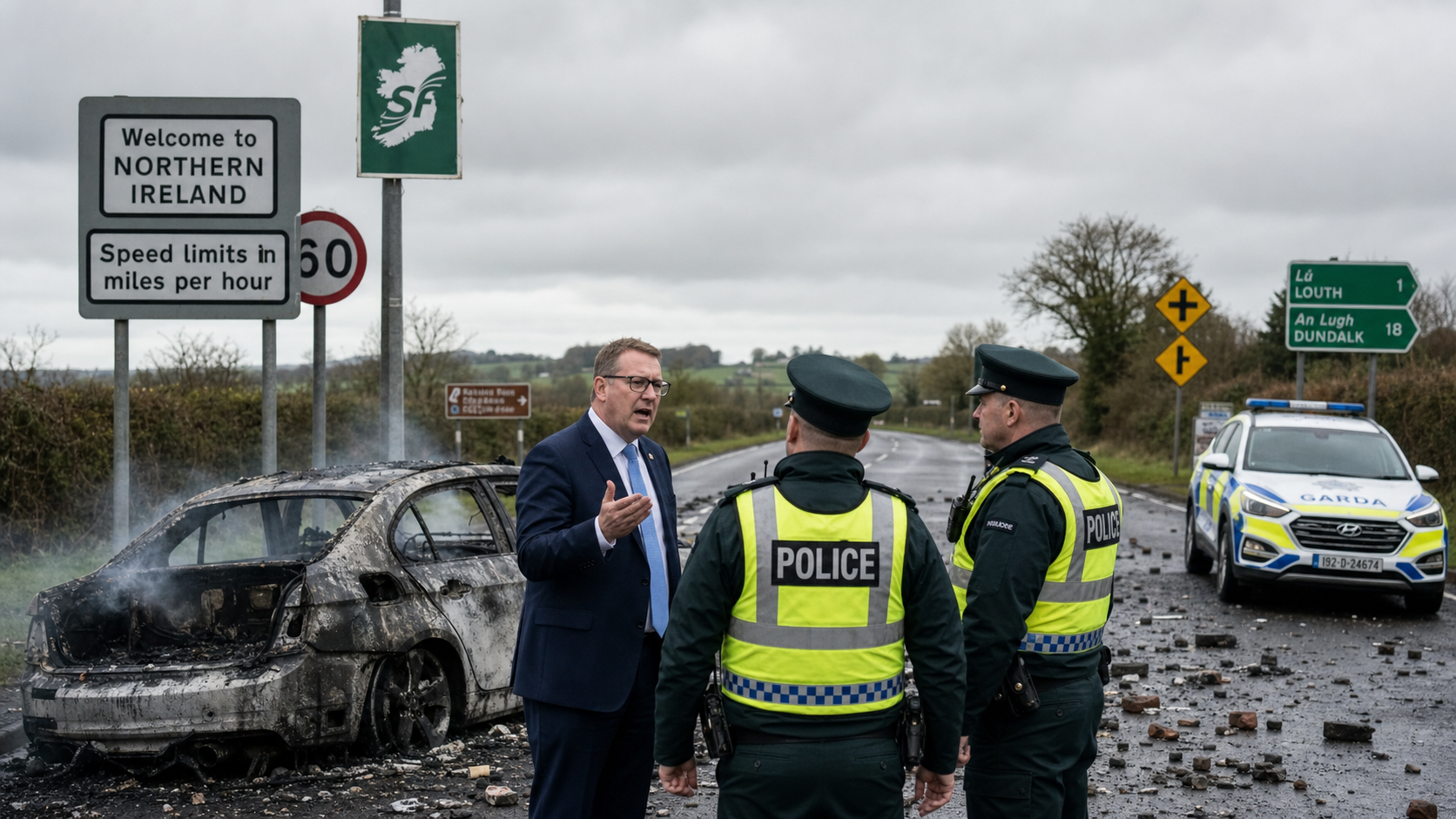 UK and Ireland at Odds Over Common Travel Area as NI Riots Trigger Border Security Debate
