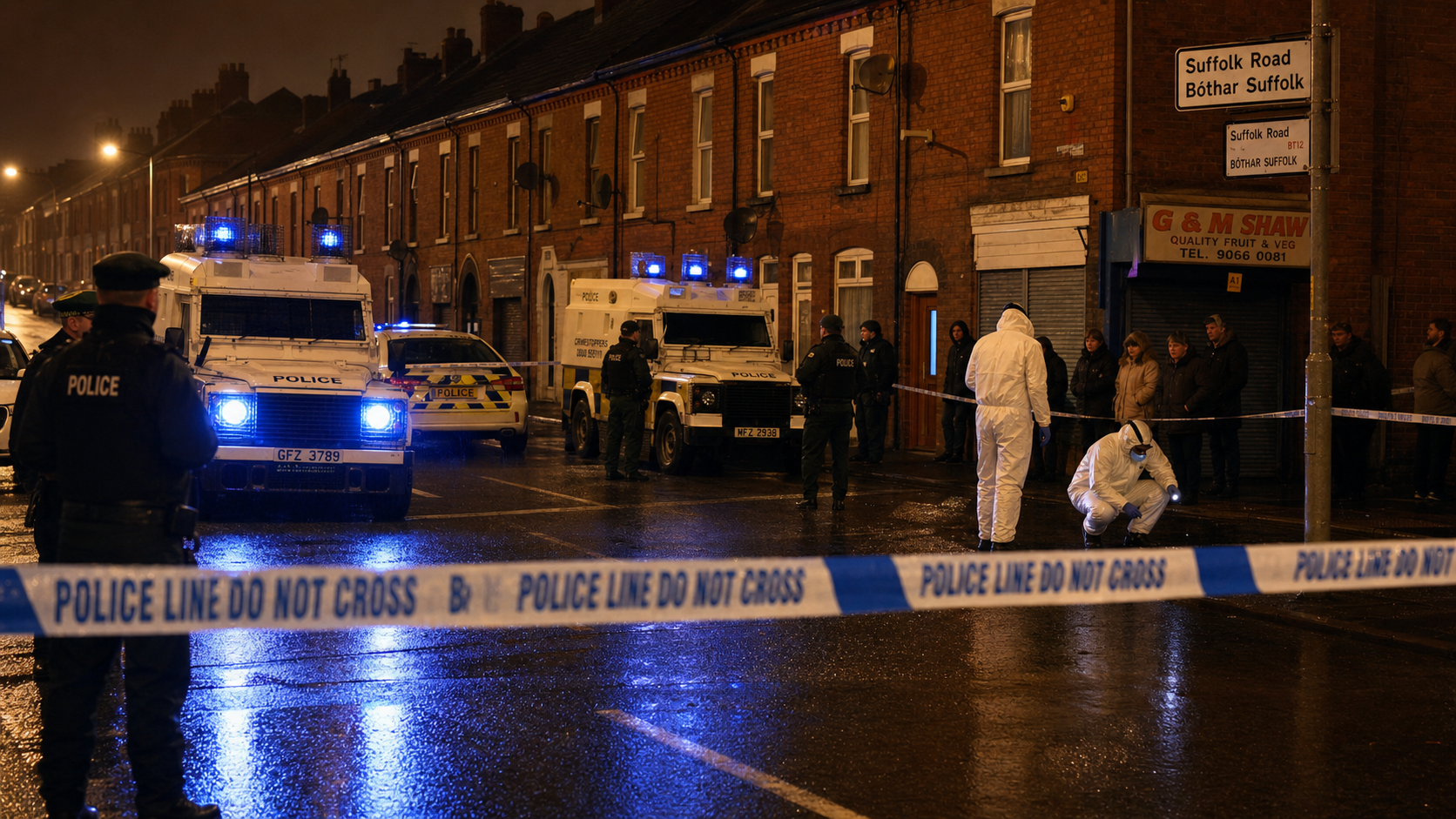 Man Dies Following West Belfast Assault on Suffolk Road