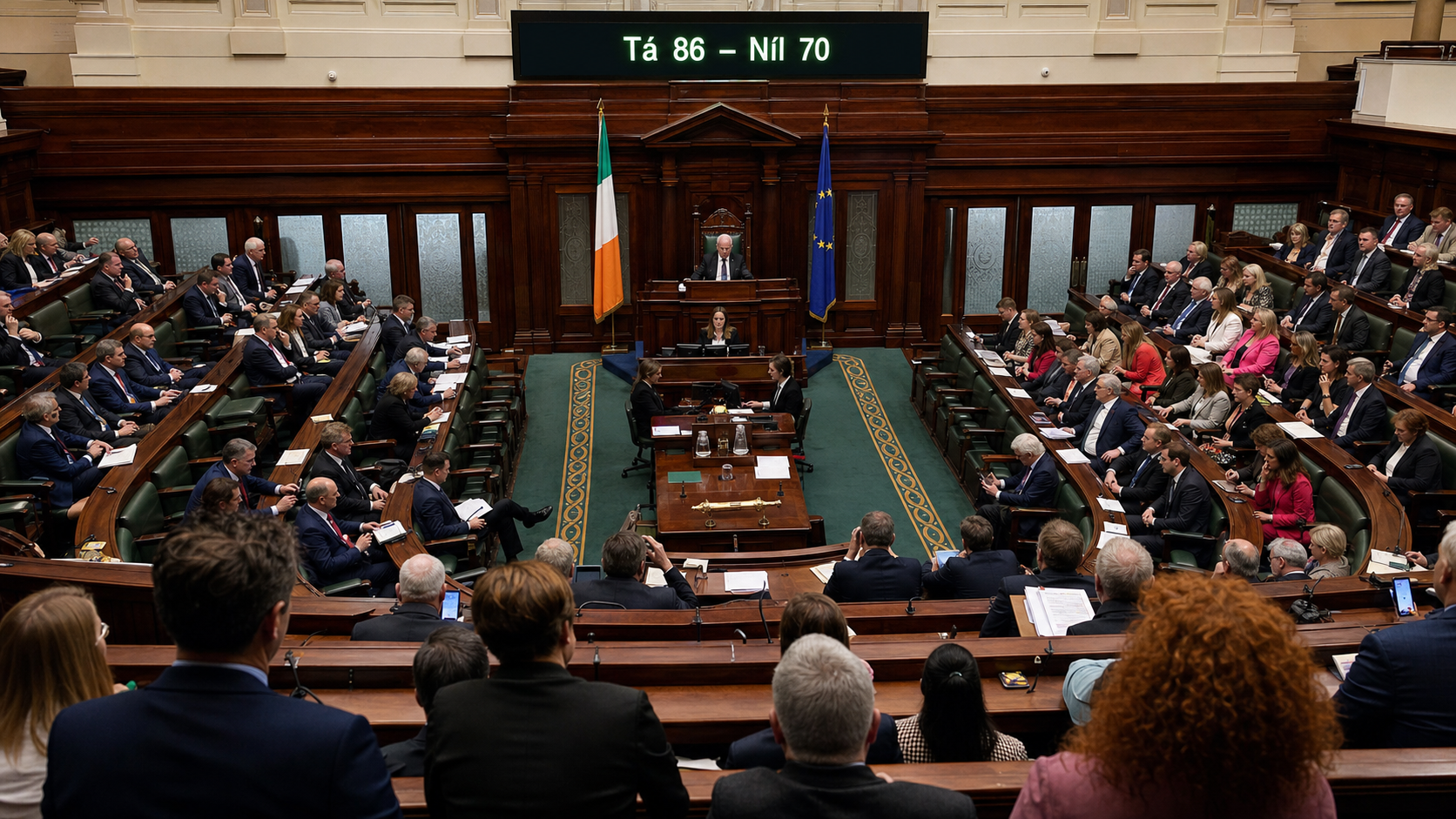 Sinn Féin Abortion Bill Passes Dáil Second Stage as Coalition Splits on Free Vote