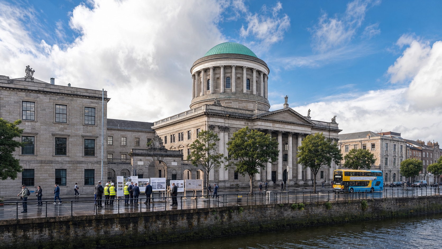 Four Courts Dome Restoration Unveiled After Decade-Long Project
