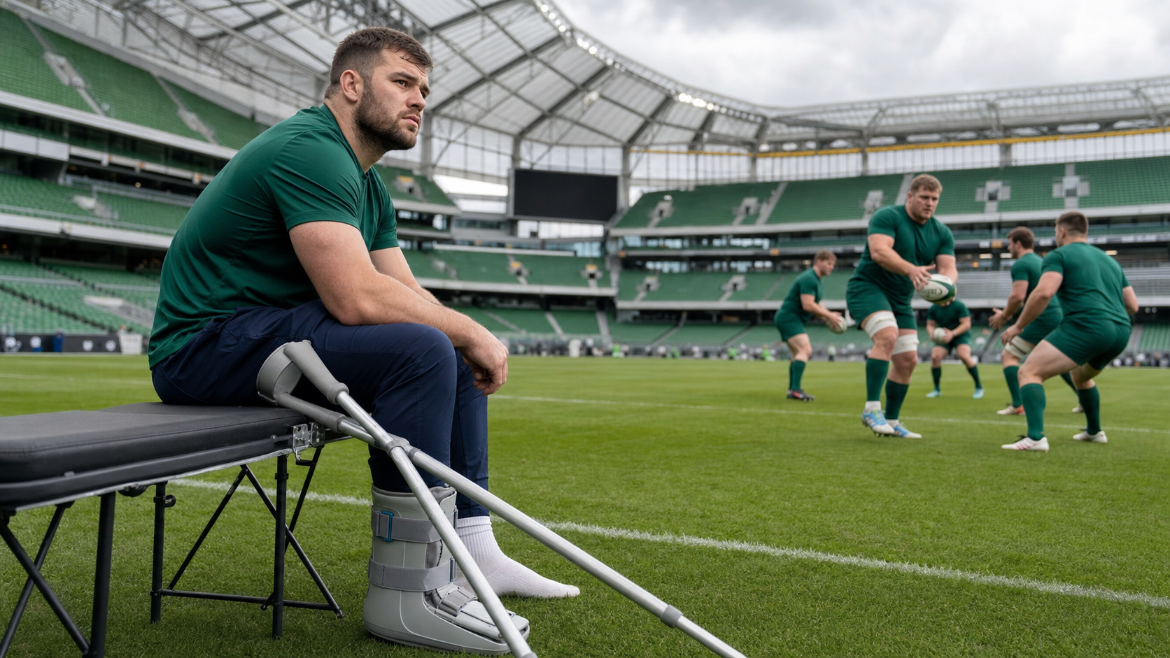 Ireland Captain Caelan Doris Ruled Out of Summer Tour After URC Final Foot Injury