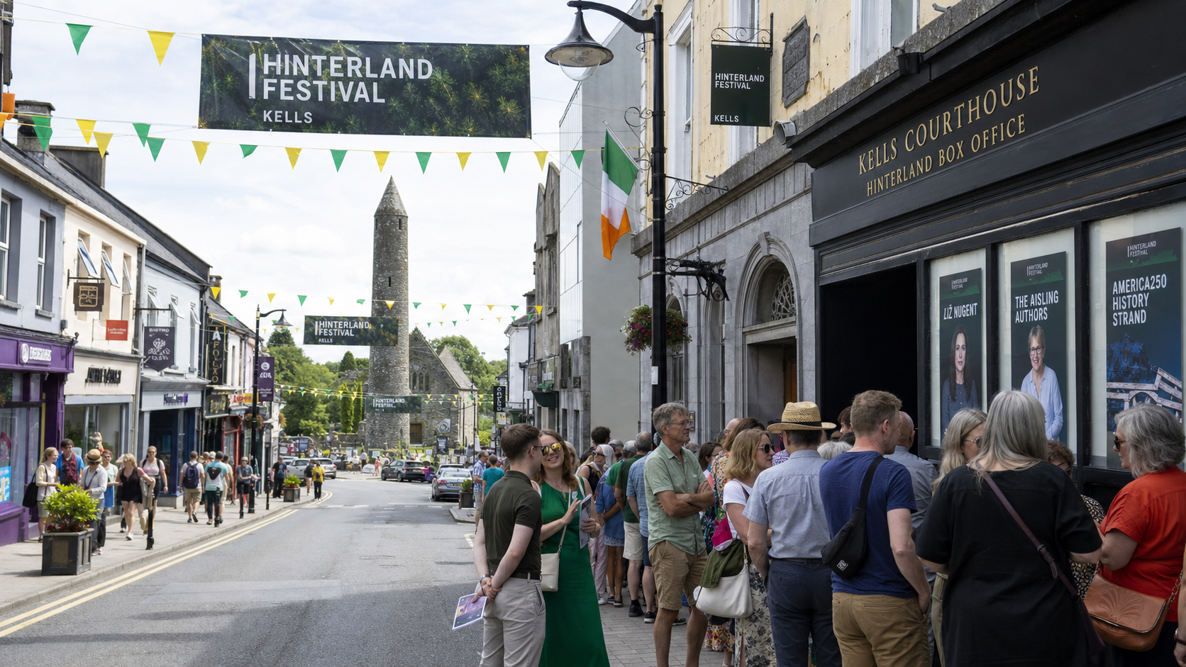 Hinterland Festival Opens in Kells with 70 Events, Star Authors and a Decade of Literary Ambition
