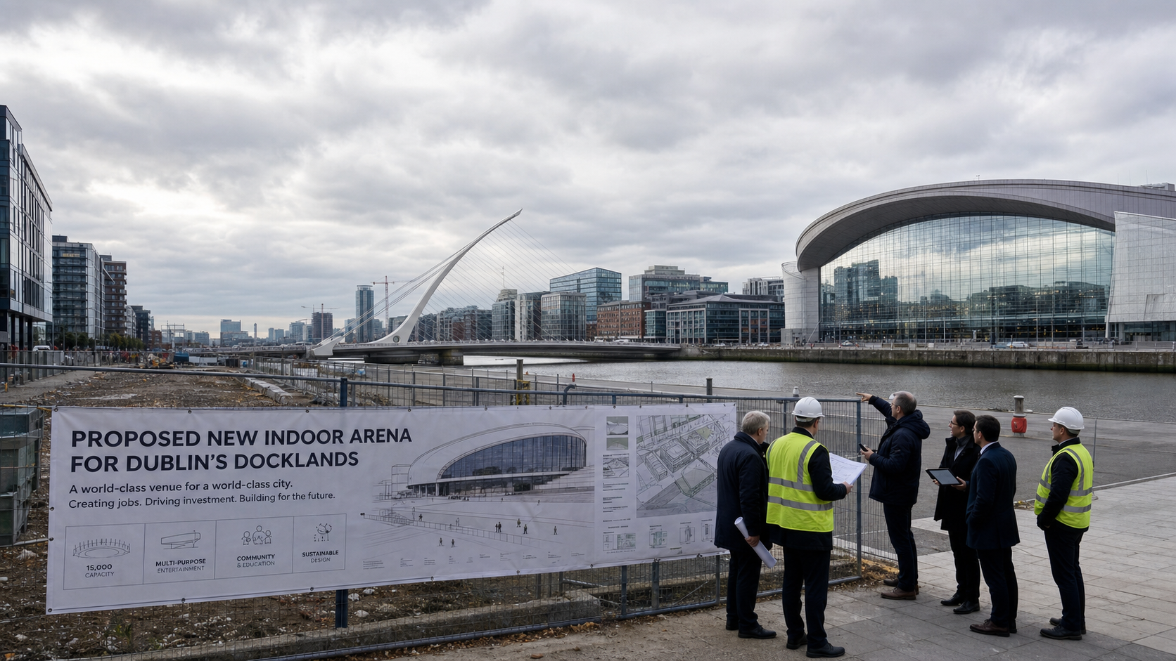 Live Nation Plans Major New Indoor Music and Sports Venue for Dublin Docklands to Rival 3Arena