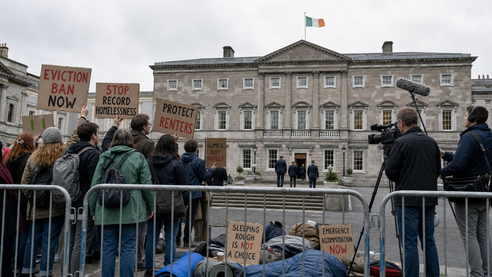 Taoiseach Rejects Oireachtas Committee Call for Emergency Eviction Ban as Homelessness Figures Hit Record High