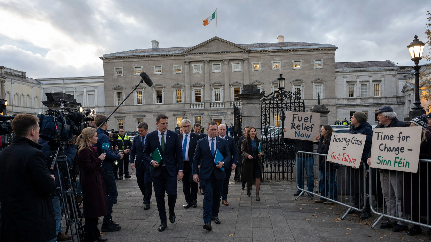 Fianna Fáil-Fine Gael Coalition Shows Strain as By-Election Losses and Internal Pressures Mount