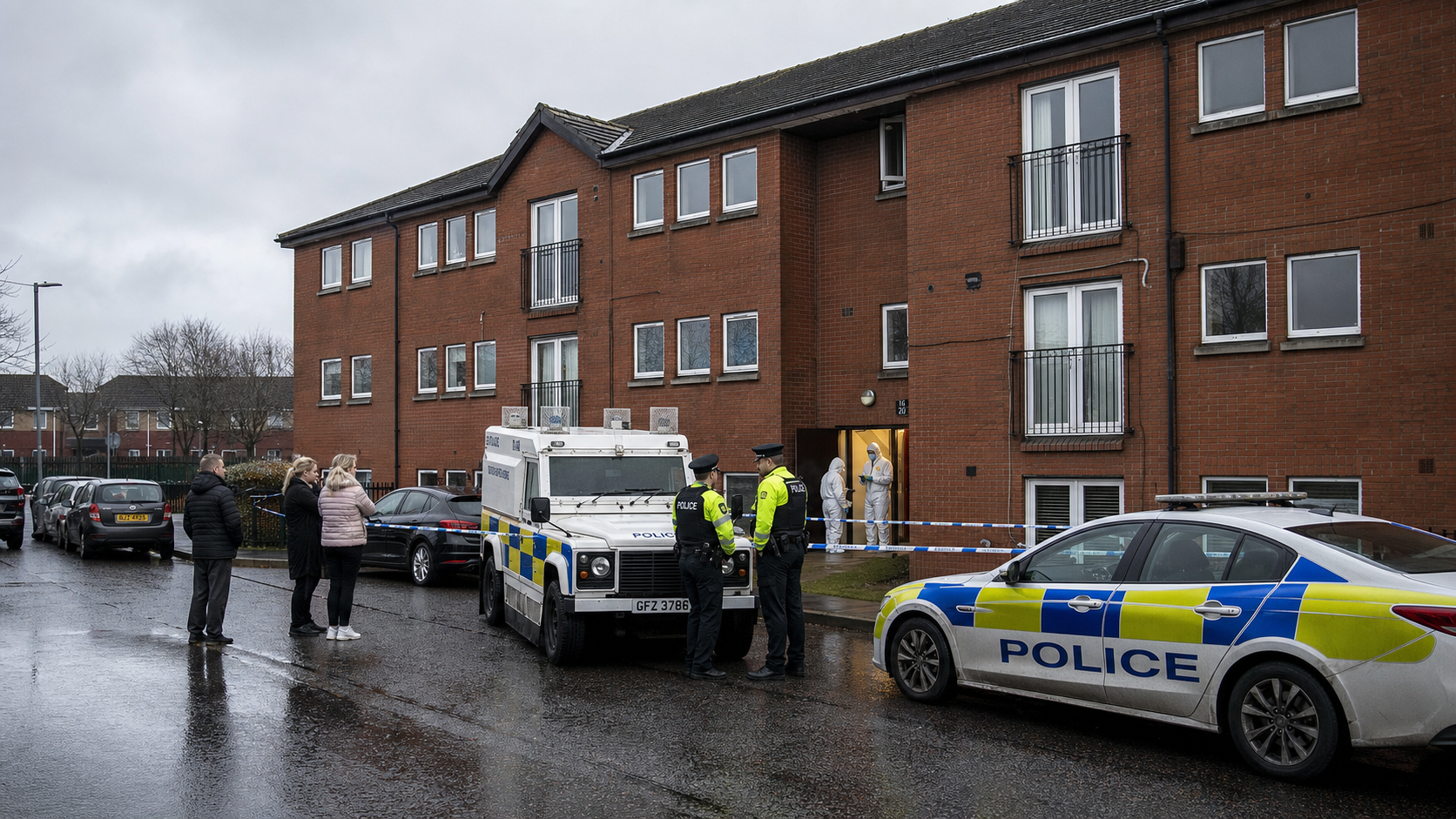 PSNI Launches Murder Investigation After Body Found at Dunmurry Flats as Arrest Made