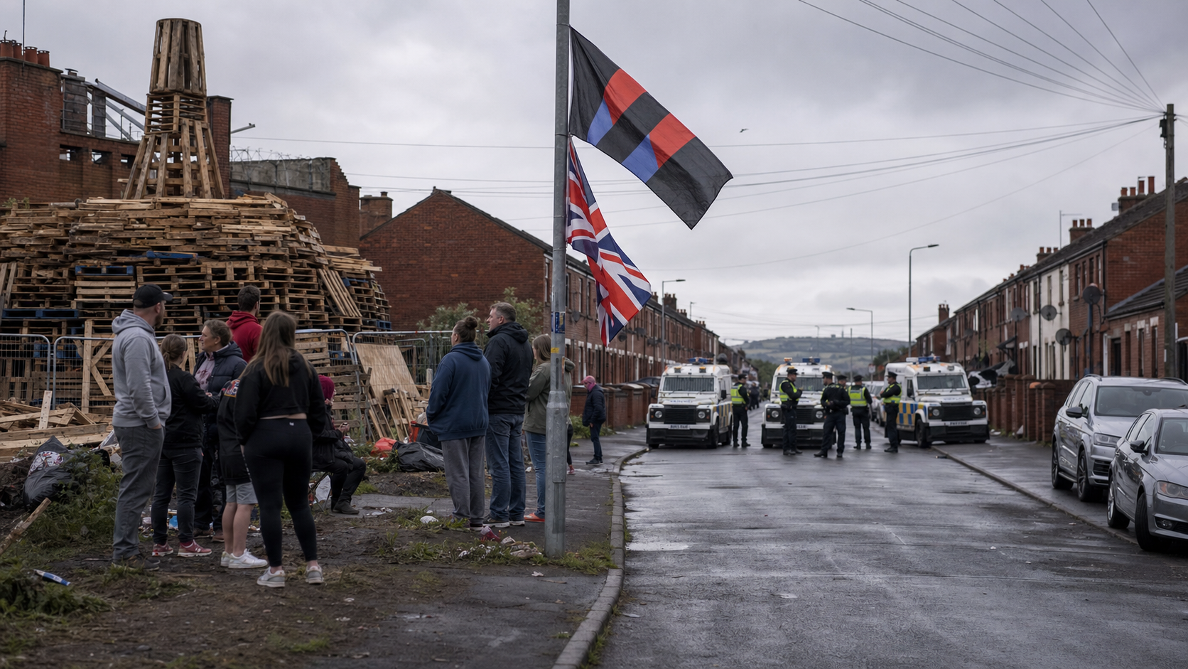 PSNI Urged to Use New Westminster Powers to Remove Paramilitary Flags as Eleventh Night Approaches