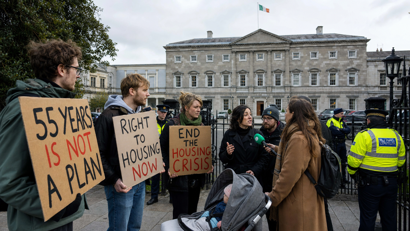 Dáil Told It Will Take 55 Years to Meet Social Housing Need as Opposition Demands Radical Change
