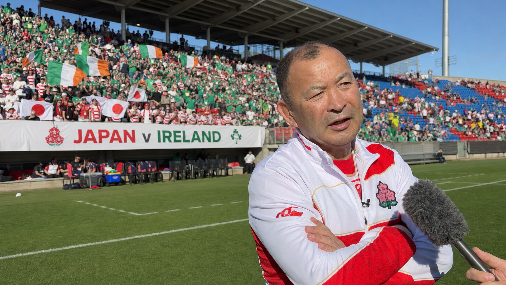 Eddie Jones Claims Irish 'Power' in World Rugby Forced Japan's Home Match to Be Played in Australia